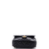 CC Chain Top Handle Square Backpack Quilted Caviar Medium