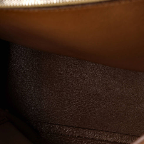 Top Handle 14 Bag Suede Medium
