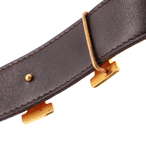 Constance Reversible Belt Leather Medium