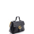 GG Marmont Top Handle Flap Bag Matelasse Leather Small