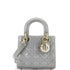 Lady Dior Bag Cannage Quilt Patent Small