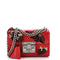 Padlock Shoulder Bag Embellished Leather Small