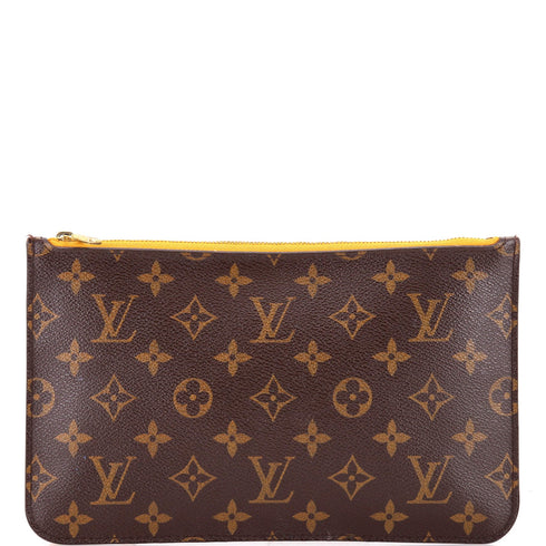 Neverfull Pochette Monogram Canvas Large