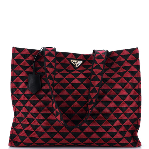 Symbole Shopper Tote Jacquard Horizontal