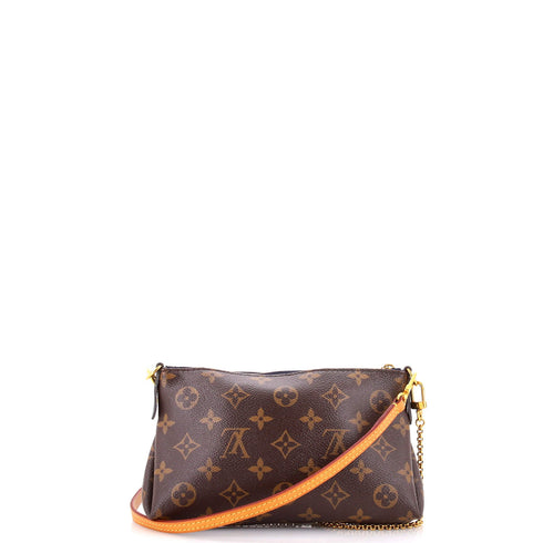 Pallas Clutch Monogram Canvas with Leather