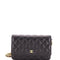 Wallet on Chain Quilted Caviar