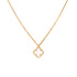 Sweet Alhambra Pendant Necklace 18K Yellow Gold and Mother of Pearl