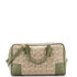 Amazona Bag Leather and Jacquard Canvas 28