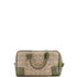 Amazona Bag Leather and Jacquard Canvas 28