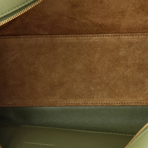 Amazona Bag Leather and Jacquard Canvas 28