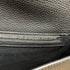 Web Buckle Wristlet Briefcase Leather