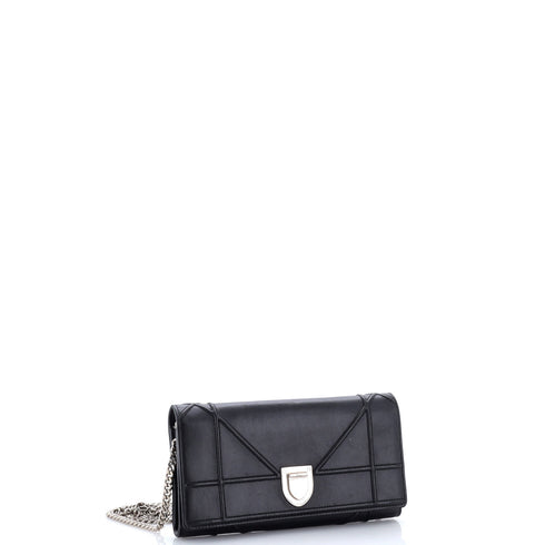 Diorama Croisiere Chain Wallet Lambskin