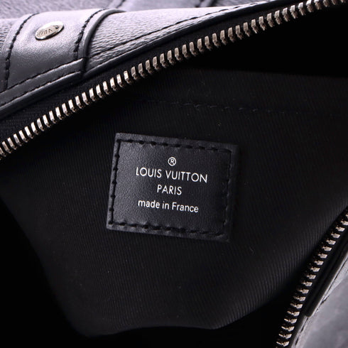 City Keepall Bag Reverse Monogram Eclipse Canvas