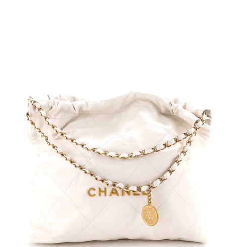 22 Chain Hobo Quilted Calfskin Medium