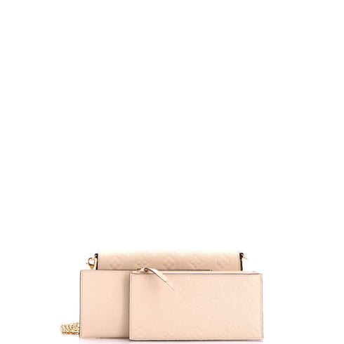 Felicie Pochette Monogram Empreinte Leather