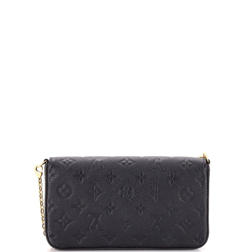 Felicie Pochette Monogram Empreinte Leather