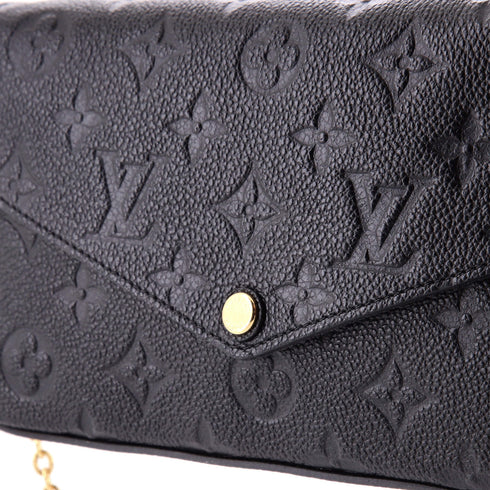 Felicie Pochette Monogram Empreinte Leather