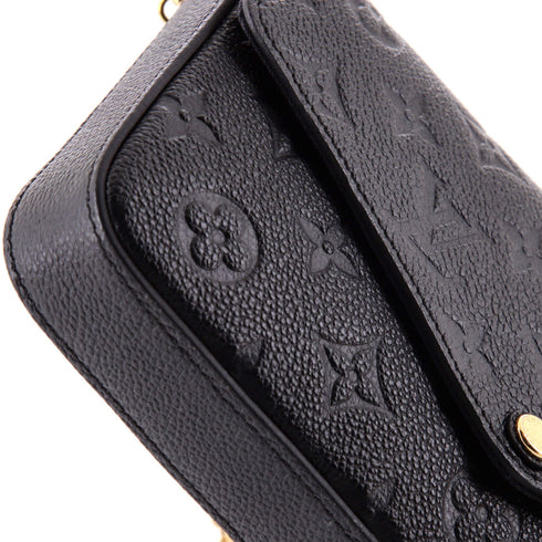 Felicie Pochette Monogram Empreinte Leather