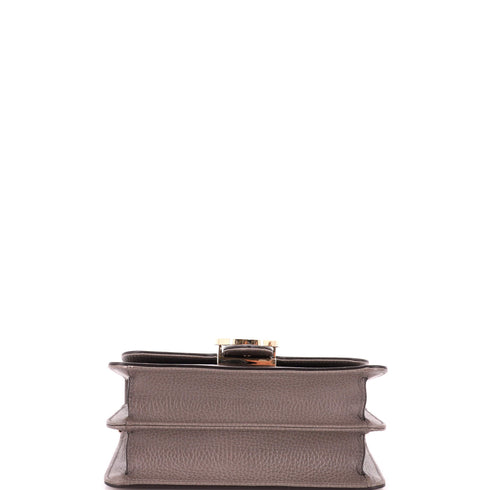 Interlocking Shoulder Bag Leather Small