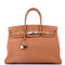 Birkin Handbag Gold Togo with Palladium Hardware 35