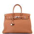 Birkin Handbag Gold Togo with Palladium Hardware 35