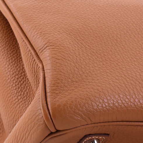 Birkin Handbag Gold Togo with Palladium Hardware 35