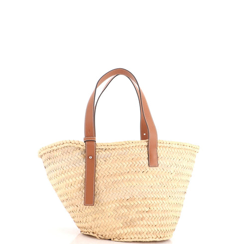 Basket Tote Raffia Medium