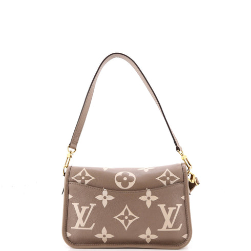 Diane NM Handbag Bicolor Monogram Empreinte Giant