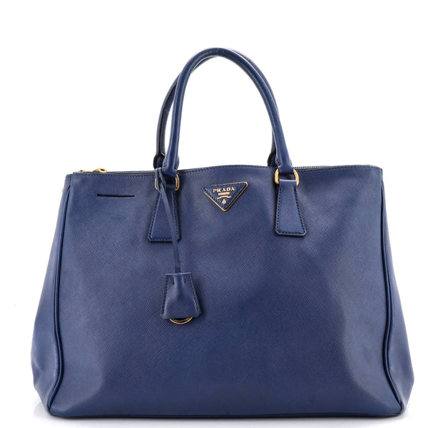 Lux Open Tote Saffiano Leather North South