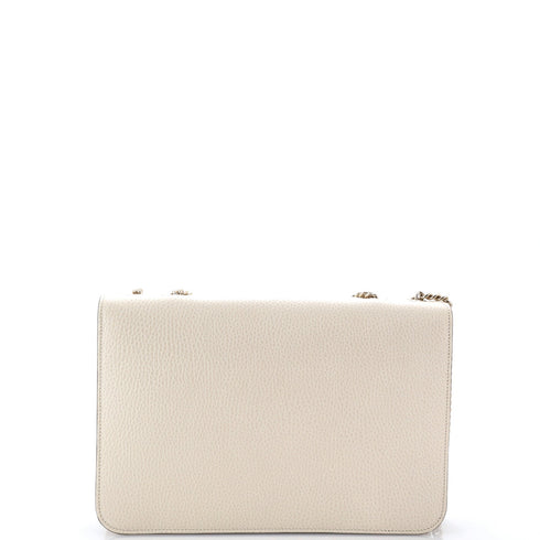 Interlocking Shoulder Bag Leather Medium