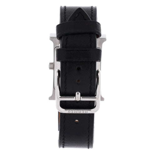 Heure H Quartz Watch Stainless Steel and Leather 21