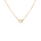 Elsa Peretti Diamonds By The Yard Pendant Necklace 18K Yellow Gold and Diamond 0.10-0.19CT