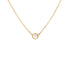 Elsa Peretti Diamonds By The Yard Pendant Necklace 18K Yellow Gold and Diamond 0.10-0.19CT