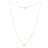 Elsa Peretti Diamonds By The Yard Pendant Necklace 18K Yellow Gold and Diamond 0.10-0.19CT