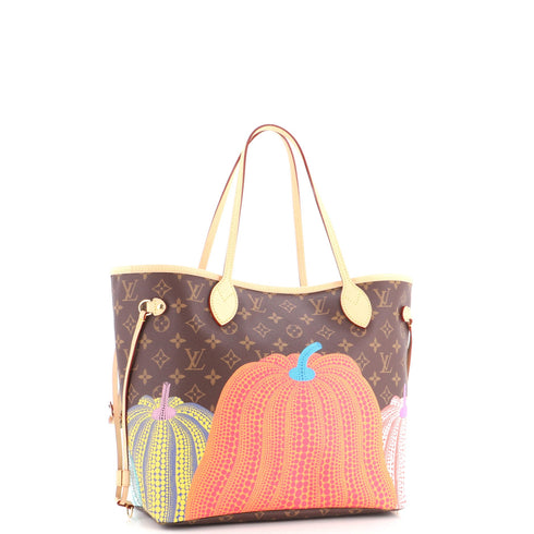 Neverfull NM Tote Yayoi Kusama Pumpkins Monogram Canvas MM