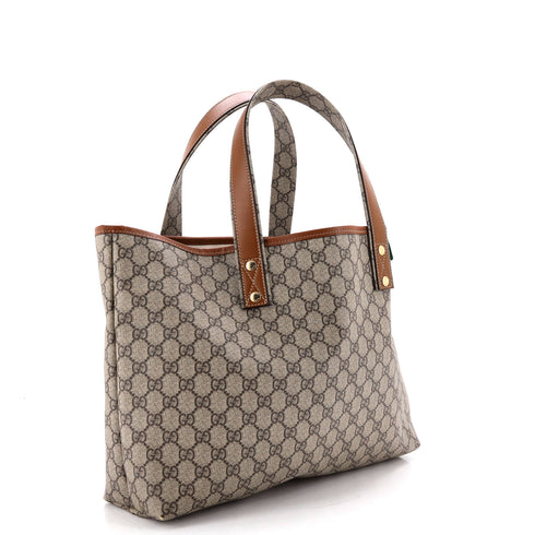 Web Loop Tote GG Coated Canvas Medium