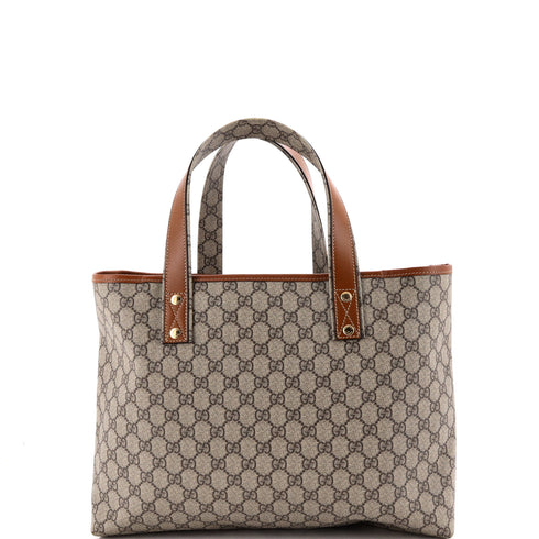 Web Loop Tote GG Coated Canvas Medium