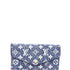 Sarah Wallet NM Monogram Jacquard Denim