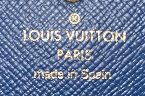 Sarah Wallet NM Monogram Jacquard Denim