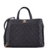 Business Affinity Tote Quilted Caviar Large