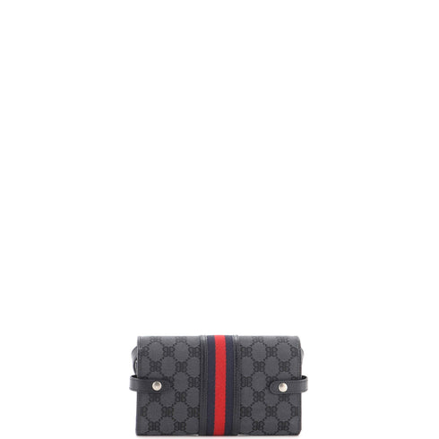 x Gucci The Hacker Wallet on Strap BB Canvas