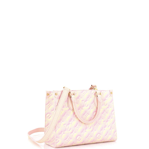 OnTheGo Tote Stardust Monogram Empreinte Leather PM