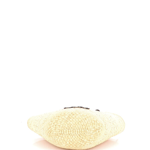 Anagram Basket Tote Raffia Small