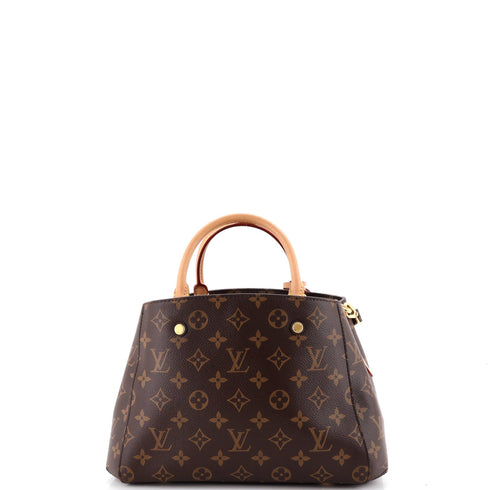 Montaigne Handbag Monogram Canvas BB