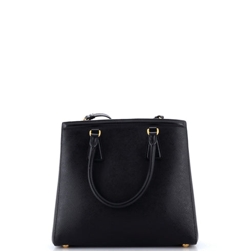Convertible Parabole Tote Saffiano Leather Small