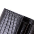 Sunset Chain Wallet Crocodile Embossed Leather