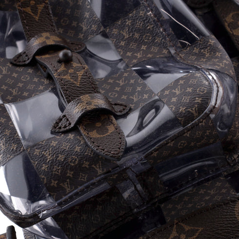 Christopher Backpack Limited Edition Monogram Chess Canvas and PVC GM
