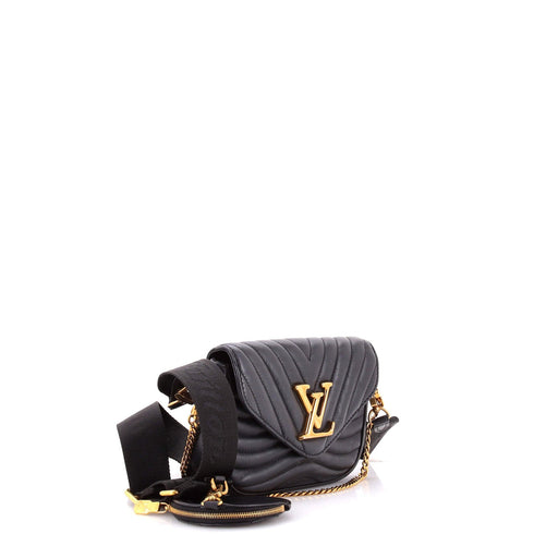 New Wave Multi Pochette Quilted Leather