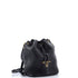 Dual Strap Top Handle Bucket Bag Vitello Daino Small
