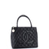 Medallion Tote Quilted Caviar